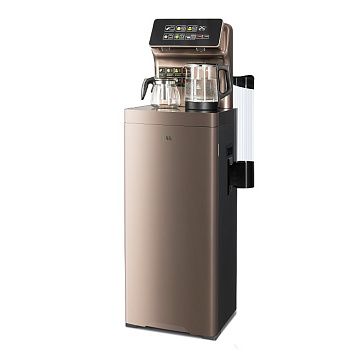 Кулер с чайным столиком Тиабар Ecotronic ТВ15-LNR gold