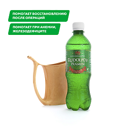 Минеральная вода "Рудольфов Прамен" 0,5л  (Чехия)