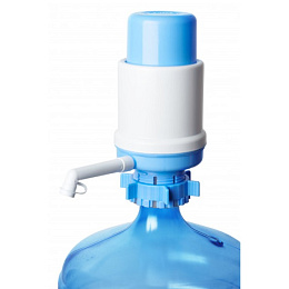 Помпа механическая ручного действия для воды AQUAS с кольцом  (увеличенная)