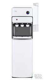 Кулер напольный Ecotronic К30-LXE белый с серебром