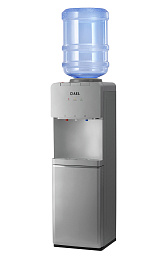 Кулер для воды LD-422c silver с шкафчиком