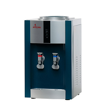 Кулер APEXCOOL 16TE Нагрев и охлаждение, ГОЛУБОЙ С СЕРЕБРОМ