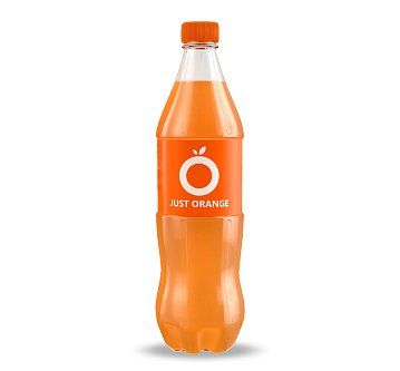 Газированный напиток "Just Orange" 0,5 л